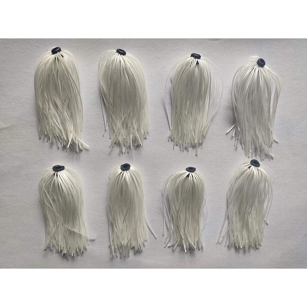 Jig Head Lure - 8 Bundels 50 Strengen Siliconen Jig