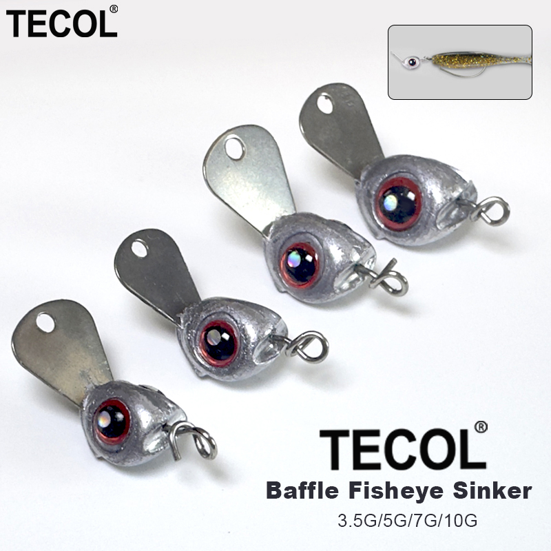 Jig Head Lure - TECOL 5 stuks 10 stuks 3,5g