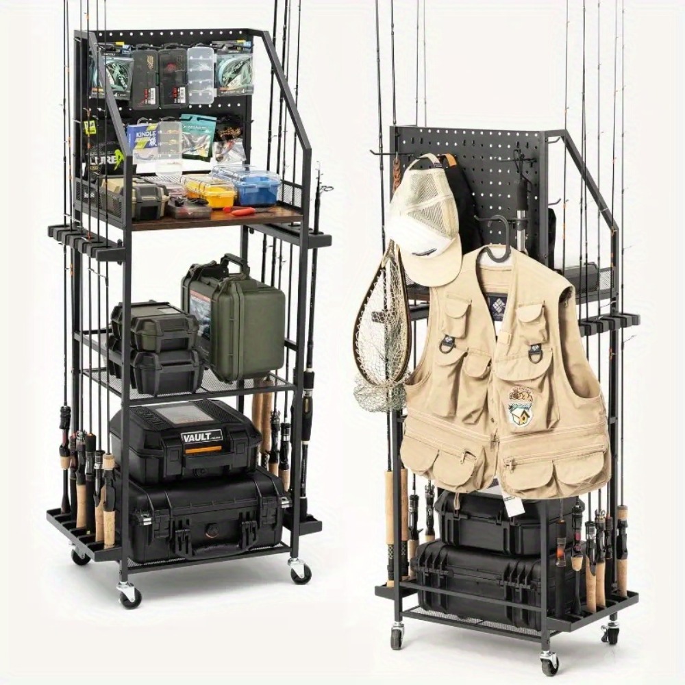 Fishing Equipment Carp - Hengelsteunen voor garage, hengelhouders voor 12