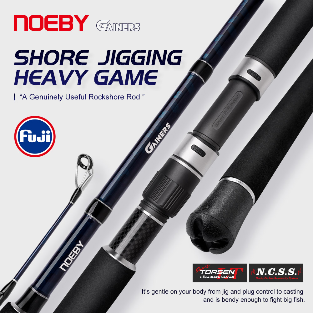 Fishing Equipment Brands - NOEBY Gainers Shore Jigging Hengel 2.59m