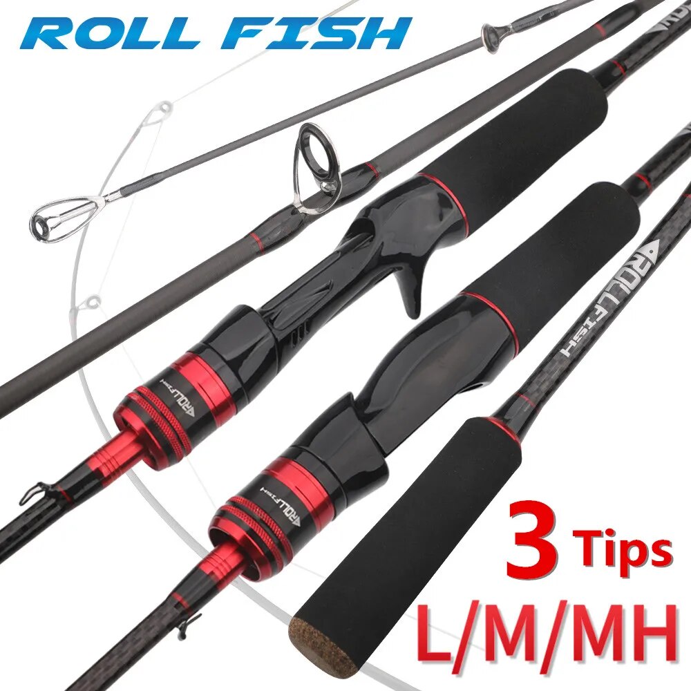 Fishing Equipment Brands - ROLLFISH 3 Tips Power L/M/MH Spinning
