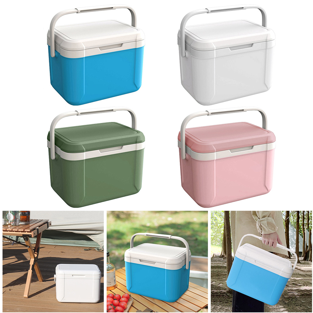 Fishing Equipment Box - 13/6/5l Camping Koelbox Draagbare Buitenkoelkast Grote