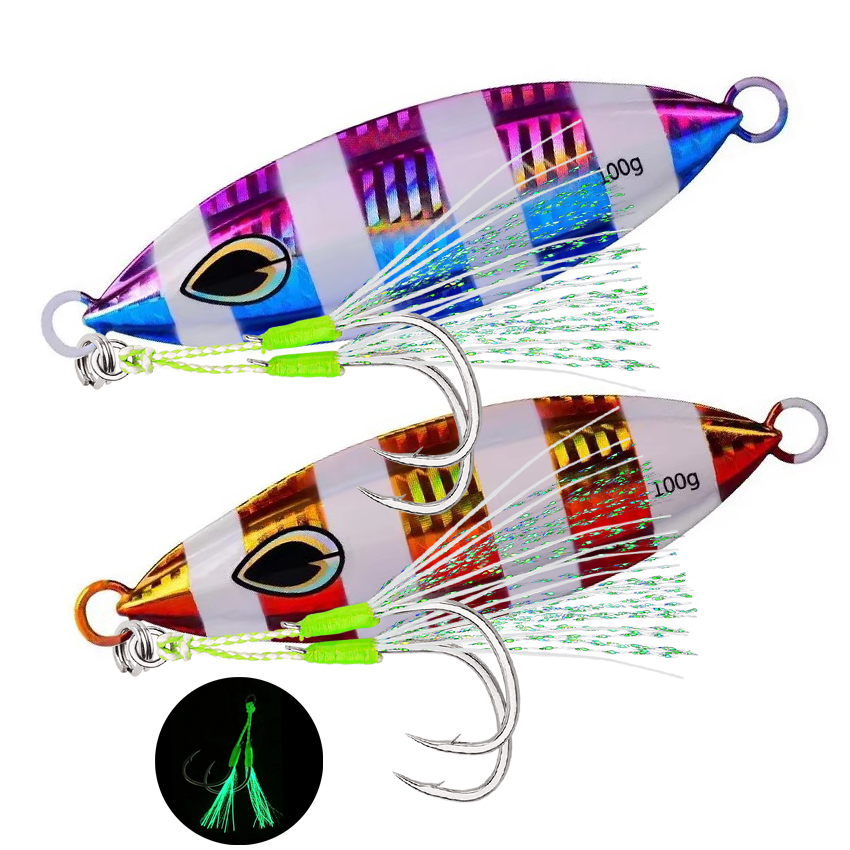 Jig Head Lure - 1 stks Hoge kwaliteit Metalen Night