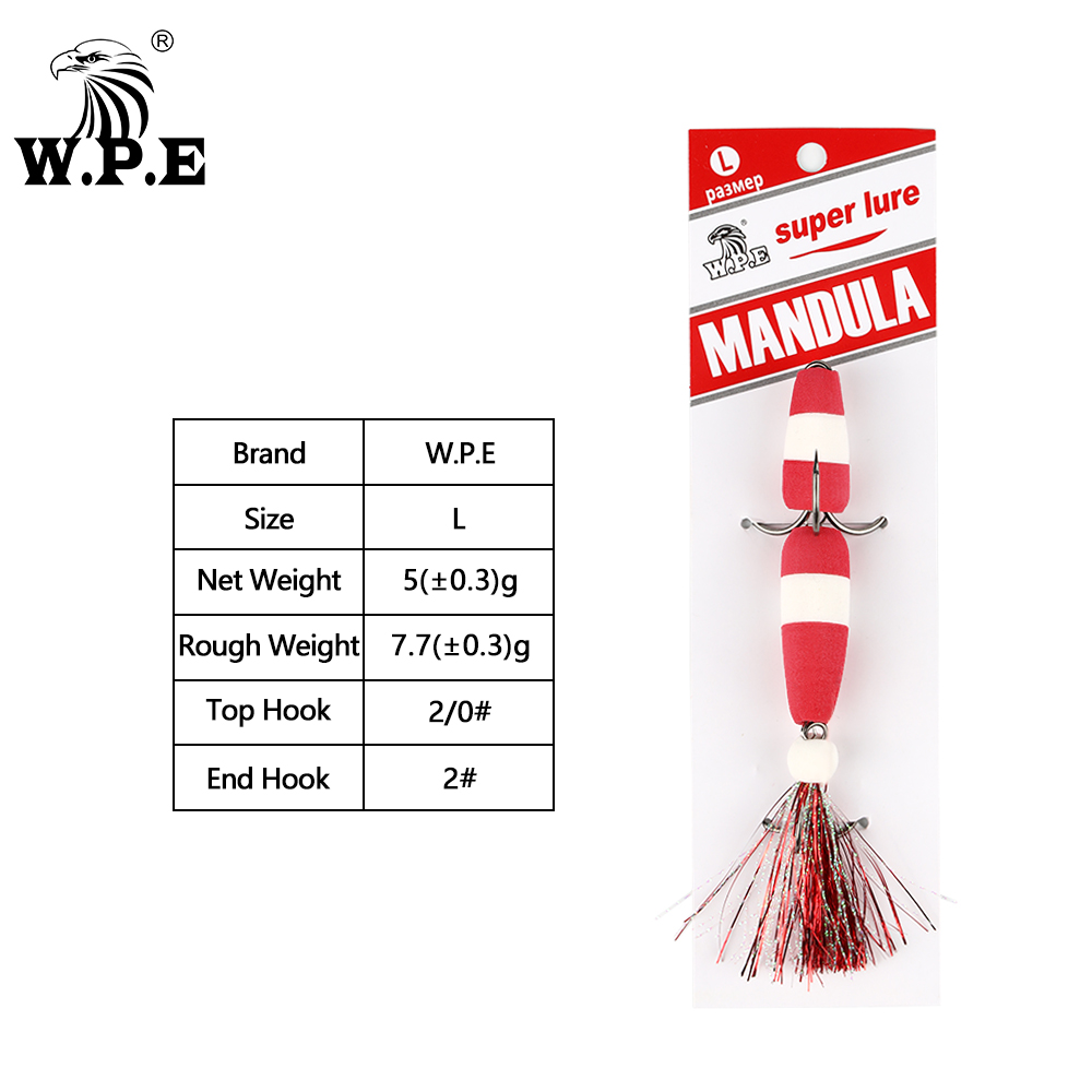 W.P.E Gloednieuwe MANDULA 50 k - Fishing Equipment Brands recensie en prijs