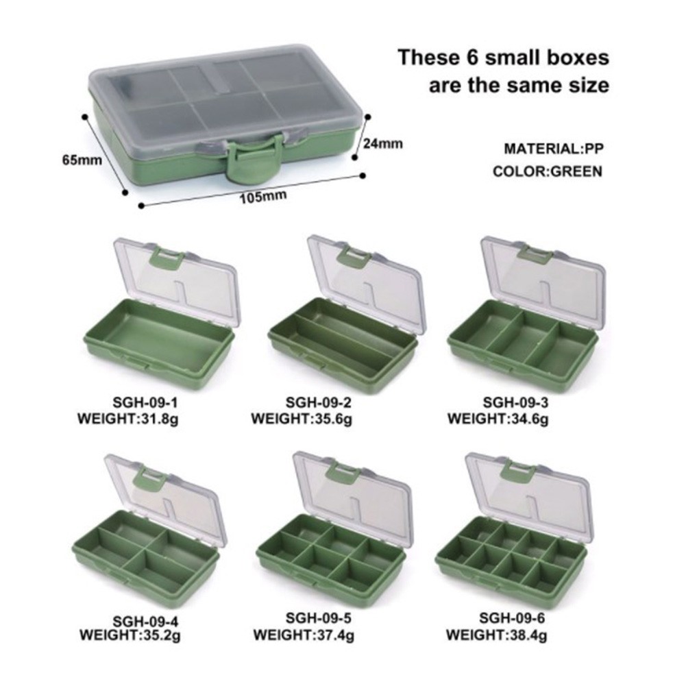 4/8 vakjes aparte opbergdoos,  - Fishing Equipment Box recensie en prijs
