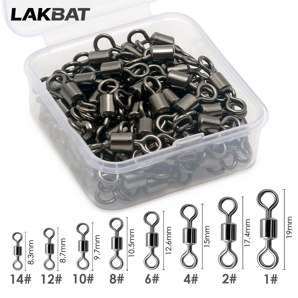 100 STUKS RVS Visdraaikrans La - Fishing Equipment Box recensie en prijs