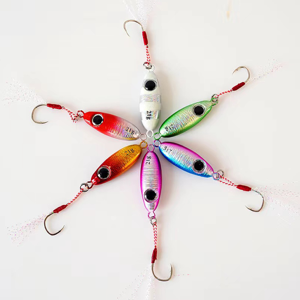 6pcs Micro Metalen Jigging Vis - Jig Head Lure recensie en prijs