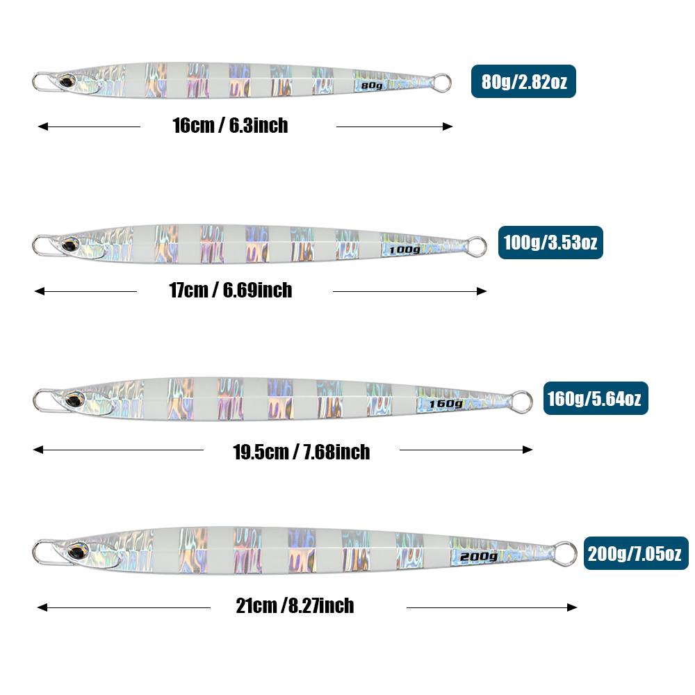 CASTFUN Speed Jig 80g 100g 160 - Jig Head Lure recensie en prijs