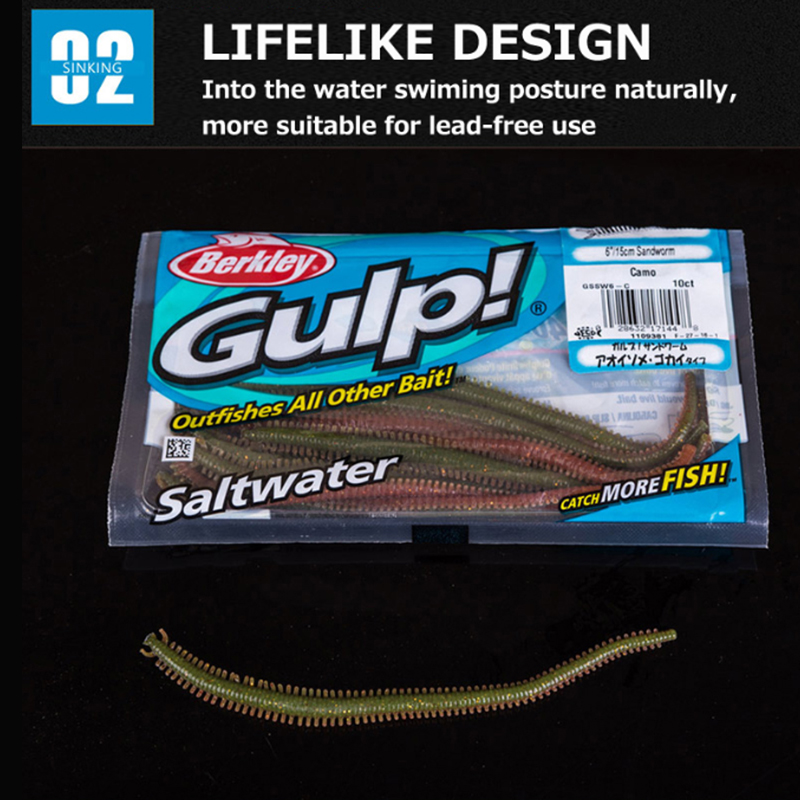 Originele Berkley Merk Gulp 5  - Fishing Equipment Brands recensie en prijs