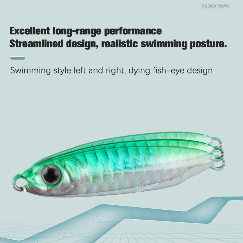 Micro Metal Jig 7g 10g 15g 20g - Jig Head Lure recensie en prijs