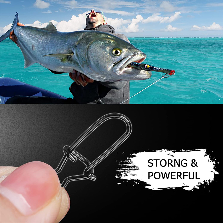 50 Stuks Crankbait Snaps Rvs D - Fishing Equipment Carp recensie en prijs