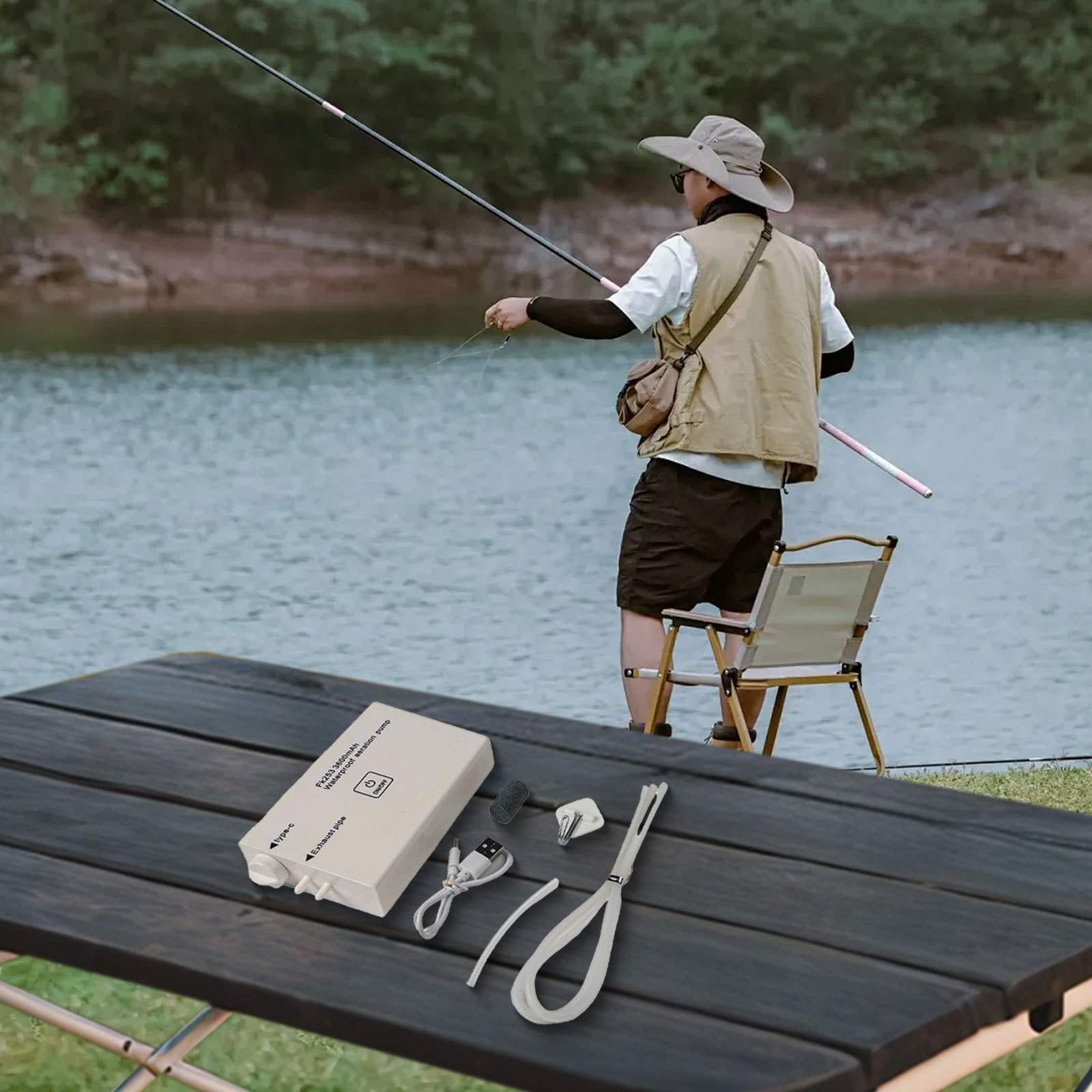 14*6*2.2cm Zuurstofpomp Zuurst - Fishing Equipment Brands recensie en prijs