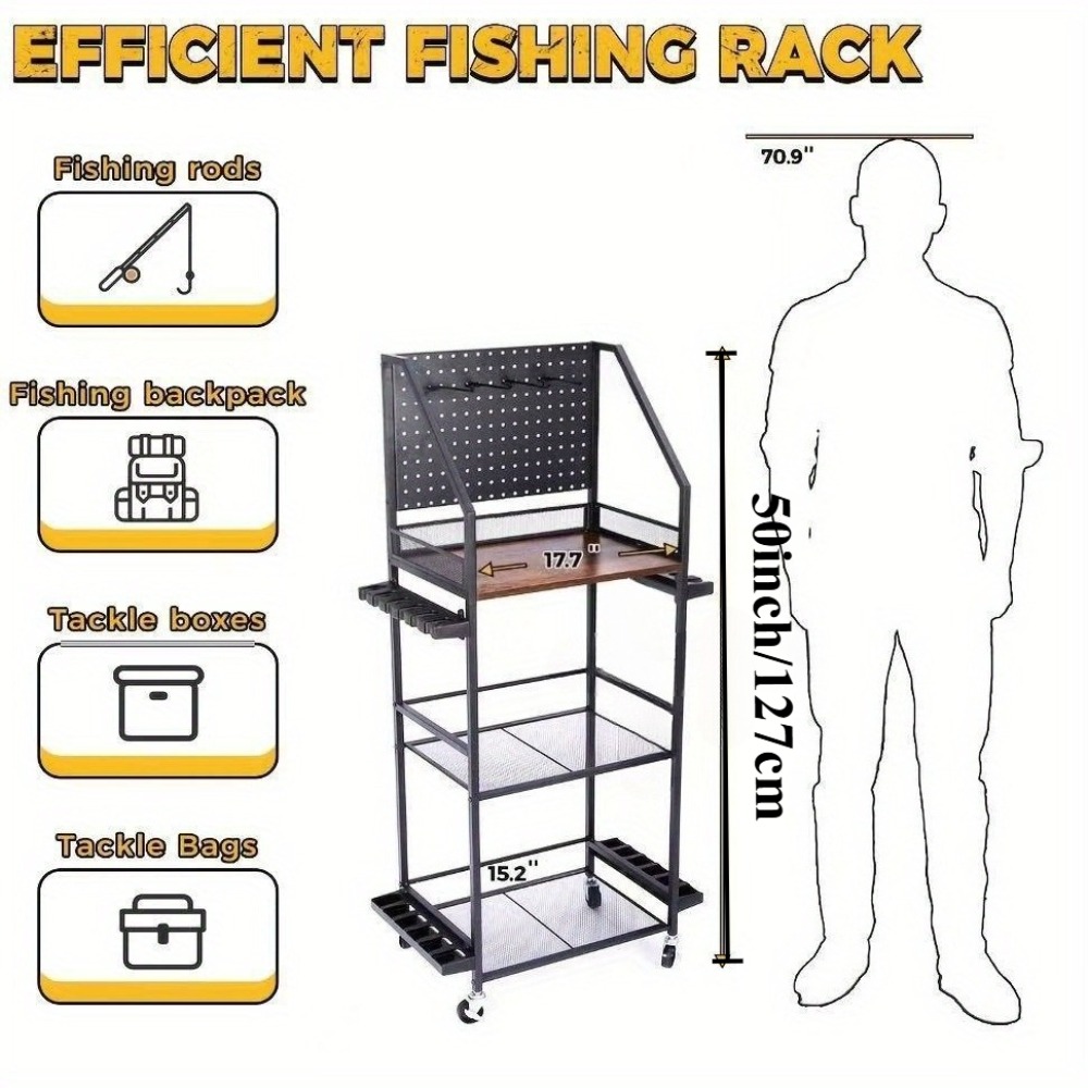 Hengelsteunen voor garage, hen - Fishing Equipment Carp recensie en prijs